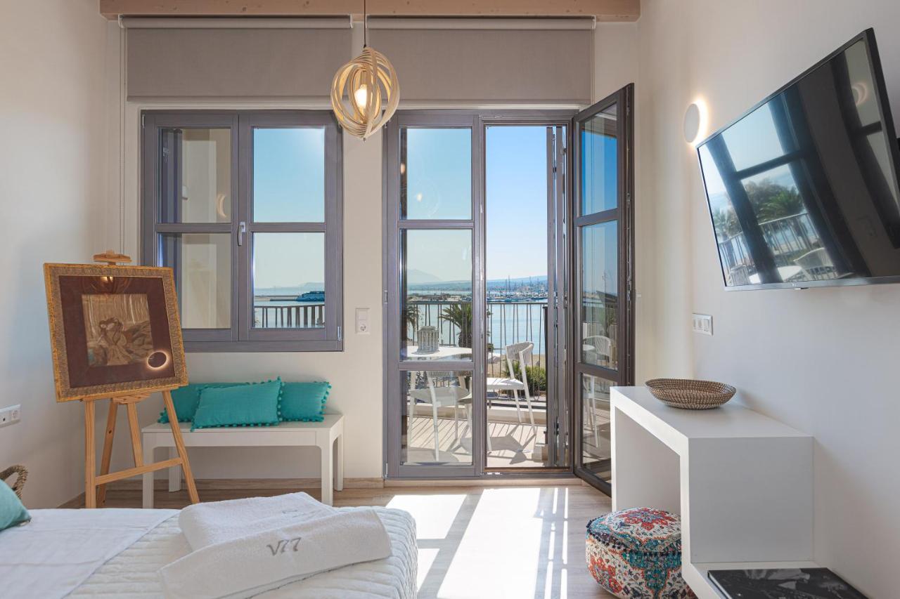 V77 Seafront Suites Rethymno  Exterior photo